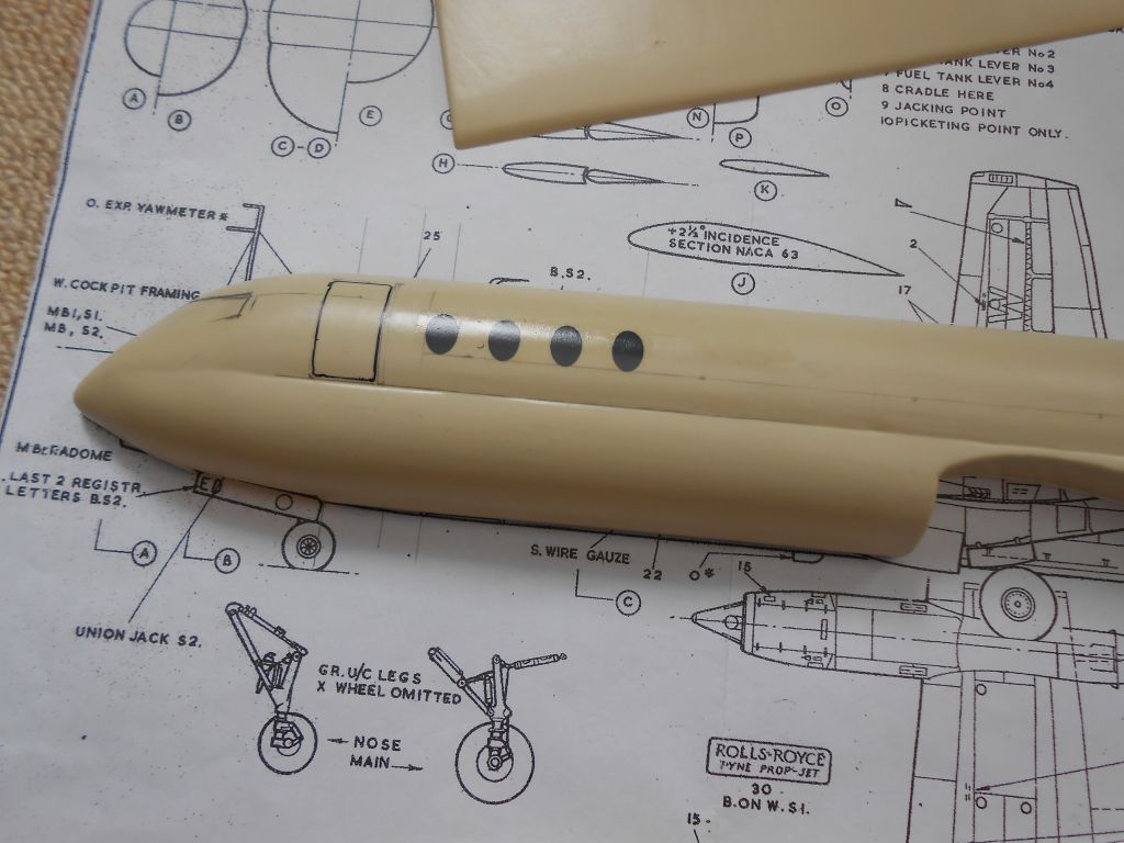 1/72 Vickers Vanguard Work in Progress Aircraft